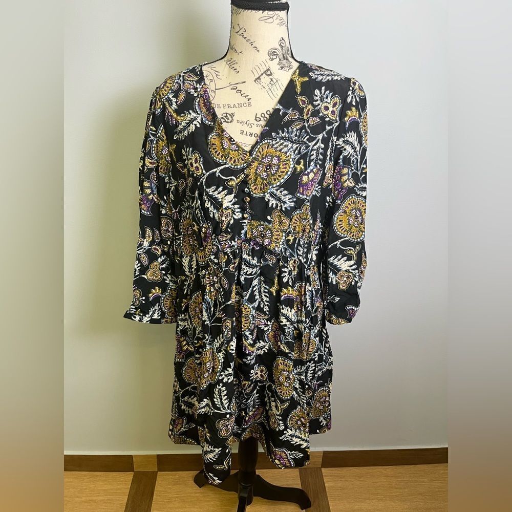 BA&SH
Volver gathered floral-print crepe mini dress NWT Size M - Picture 3 of 8